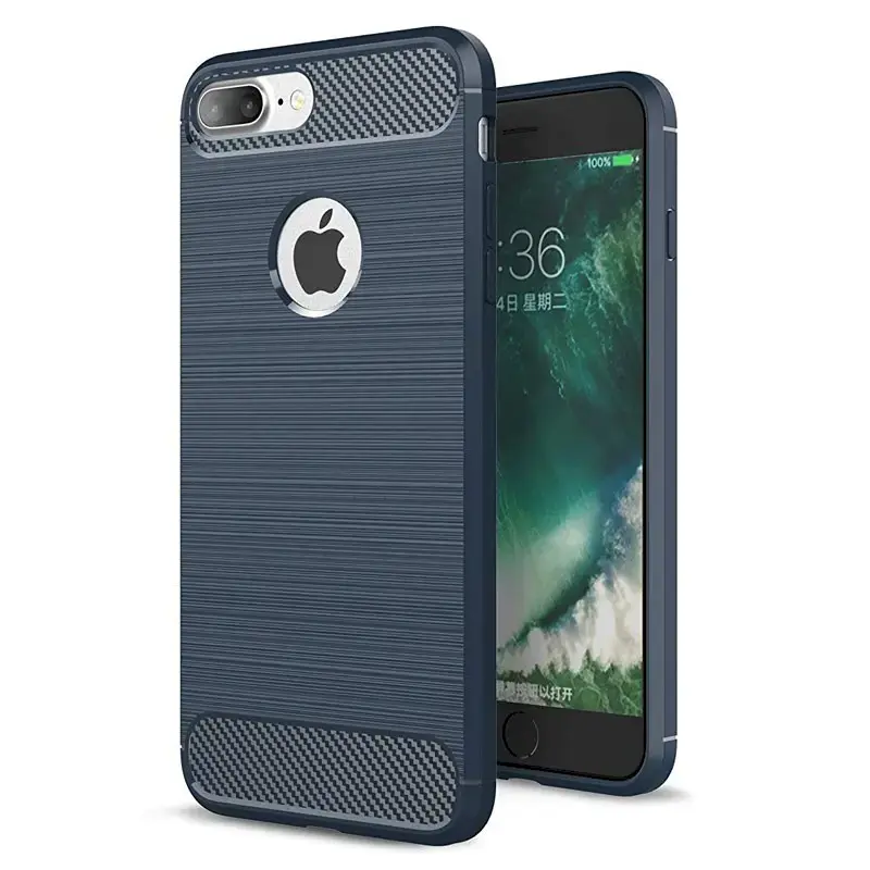 Fusion Trust Back Case Silicone Case For Apple iPhone 7 | 8 | SE 2020 Blue