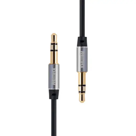 Mini jack 3.5mm AUX cable Remax RL-L200 2m (black)
