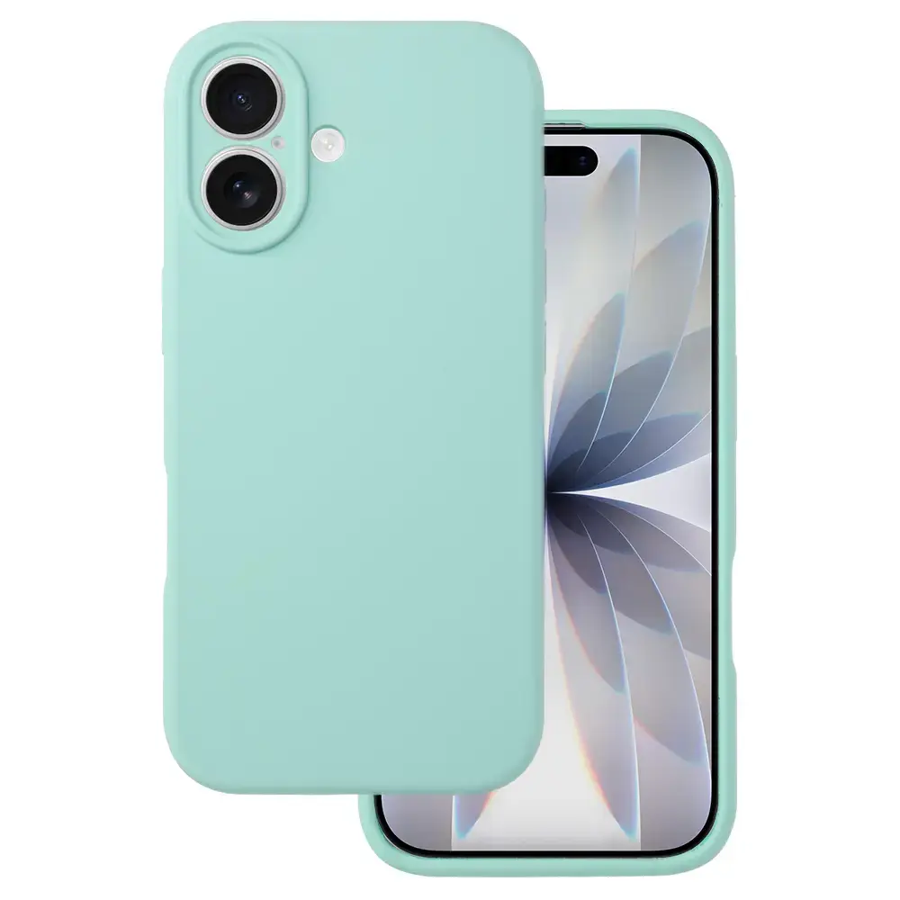 Silicone Lite maciņš telefonam iPhone 17 zaļš