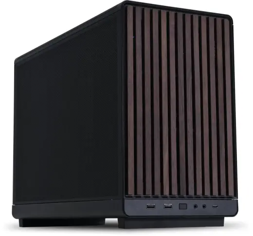 Lian Li DAN Cases A3-mATX Wood Edition - Black