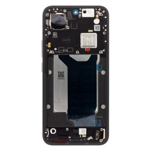 LCD Display + Touch Unit + Front Cover for Xiaomi 15T Pro Black (Service Pack)