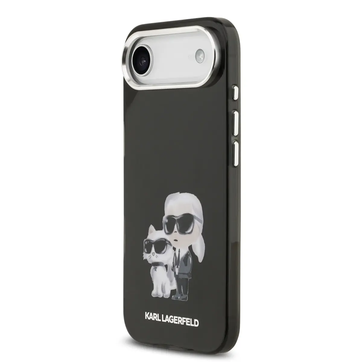 Karl Lagerfeld IML Aquarelle maciņš telefonam iPhone 17 Air melns