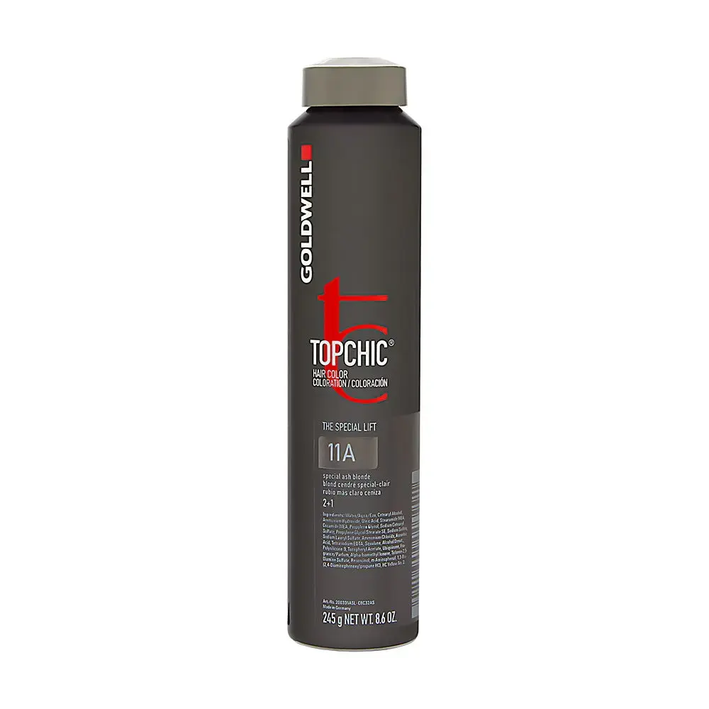 Goldwell Topchic Hair Color the Special Lift 11A Special Ash Blonde All Hair Types 8.6 Oz