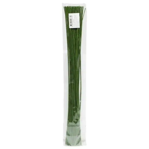 Wire 1.2mm x40cm, 100pcs green