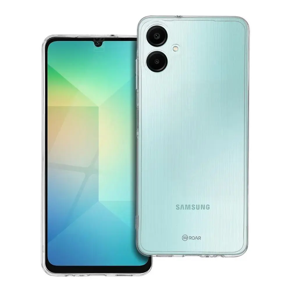 ROAR All Day Colorful Jelly maciņš telefonam Samsung Galaxy A06 (A065) caurspīdīgs