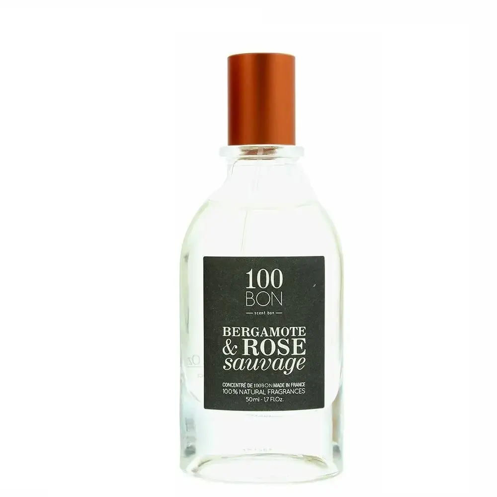 100 Bon, Bergamote & Rose Sauvage, Eau De Parfum, Unisex, 50 ml *Tester