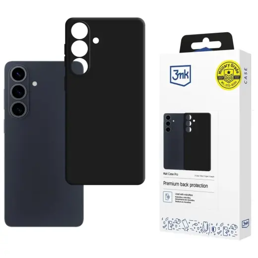 Чехол для телефона 3MK Matt Case Pro Samsung Galaxy S26+ черный