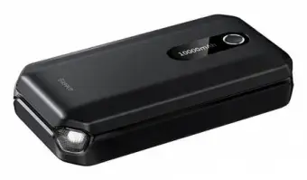 Baseus power bank Power Starter Jump Starter booster 1000mAh 12V (1000A | 500A) + crocodile clips black (CGNL020101)