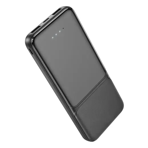 Borofone Ārējais akumulators (powerbank) 10000mAh BJ33 Creed - 2xUSB - melns