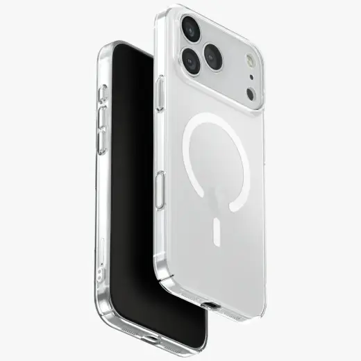 UNIQ Airsuit Case for iPhone 17 Pro Max Magclick Charging Transparent
