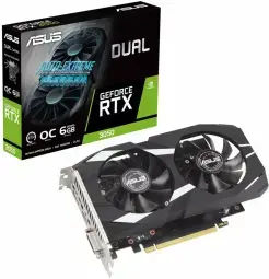 ASUS Dual GeForce RTX 3050 6GB - OC Edition - graphics card - GF RTX 3050 - 6 GB