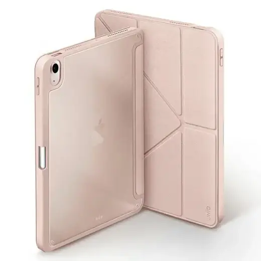 UNIQ etui Moven iPad Air 10.9 (2022|2020) Antimicrobial różowy| blush pink
