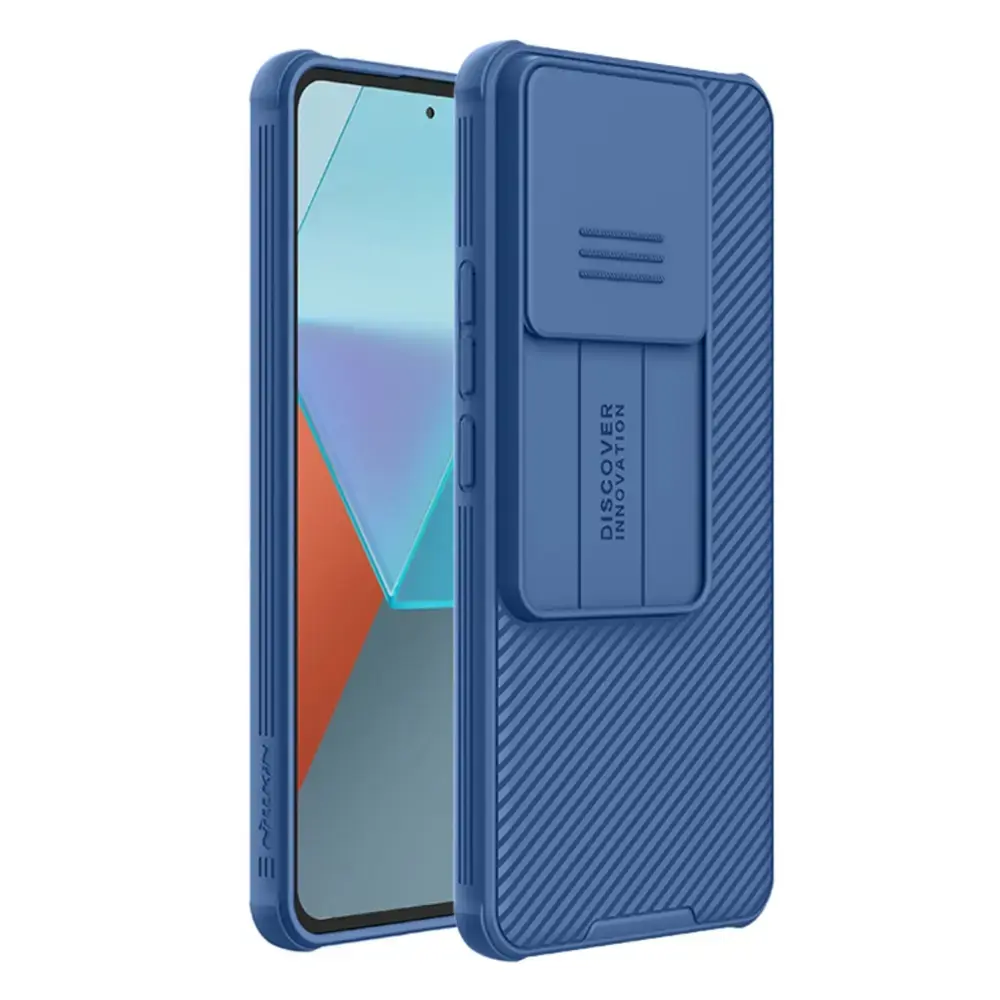 Nillkin CamShield Pro Case for Xiaomi Redmi Note 13 Pro 5G / Poco X6 5G - blue