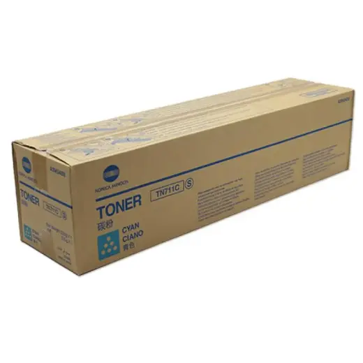 Konica-Minolta KonicaMinolta Toner TN-711 TN711 Cyan (A3VU450)