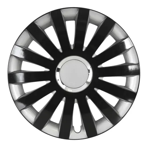 Hubcap SAIL 15" black&silver