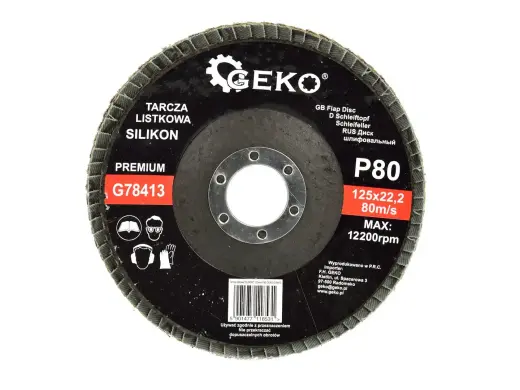 Räni karbiidi klappketas 125mm, tera 80, GEKO Premium