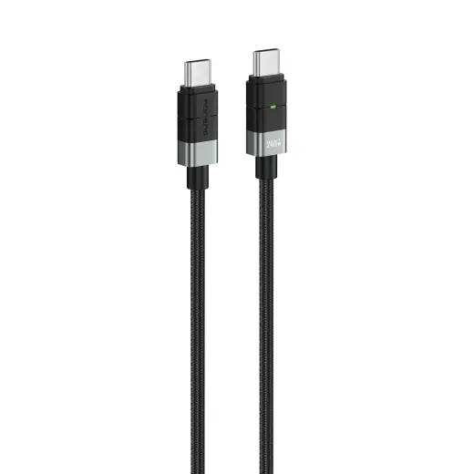 Foneng XS03 data transfer and charging cable | USB-C to USB-C | 240W | 2m | black