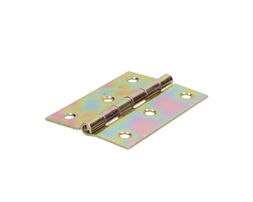 Hinge ZS 80x56x1.5 mm steel, brass-plated