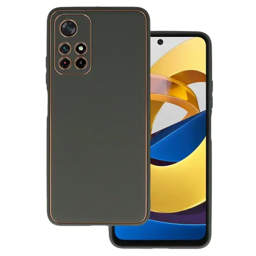 TEL PROTECT Luxury Case for Xiaomi Redmi Note 11 5G/Note 11S 5G/Poco M4 Pro 5G Graphite