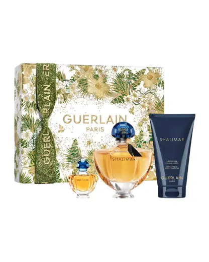 Set Guerlain: Shalimar, Eau De Parfum, For Women, 50 ml + Shalimar, Eau De Parfum, For Women, 5 ml + Shalimar, Hydrating, Body Lotion, 75 ml