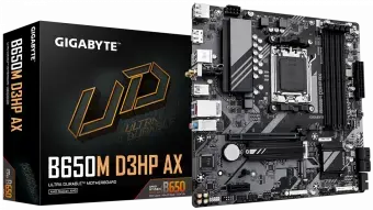 Gigabyte B650M D3HP AX - 1.0 - motherboard - micro ATX - Socket AM5 - AMD B650