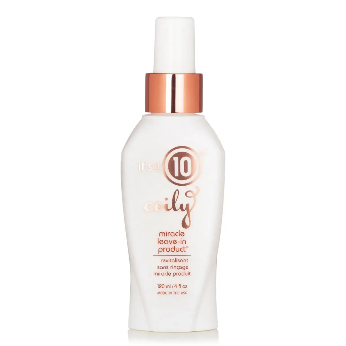 It's a 10, Coily Miracle, Hair Leave-In Conditioner, For Revitalizing, 120 ml