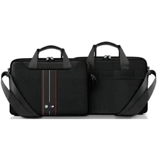 Torba BMW BMCB15COMPVSKR 16" czarny|black Nylon Red Stripe
