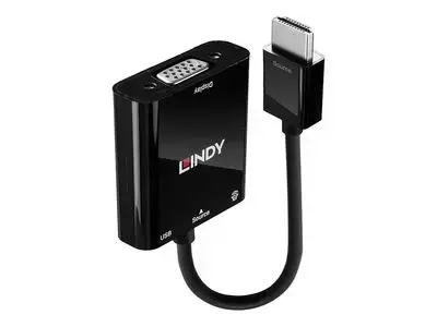 Lindy - video converter - black