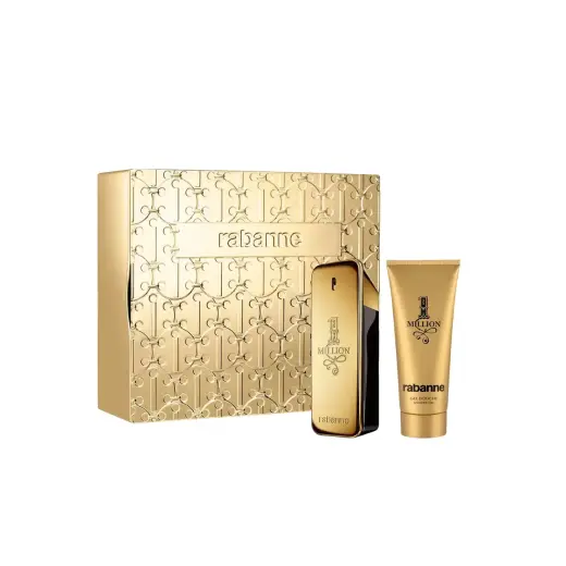 Set Paco Rabanne: 1 Million, Eau De Toilette, For Men, 100 ml + 1 Million, Shower Gel, For All Skin Types, 100 ml