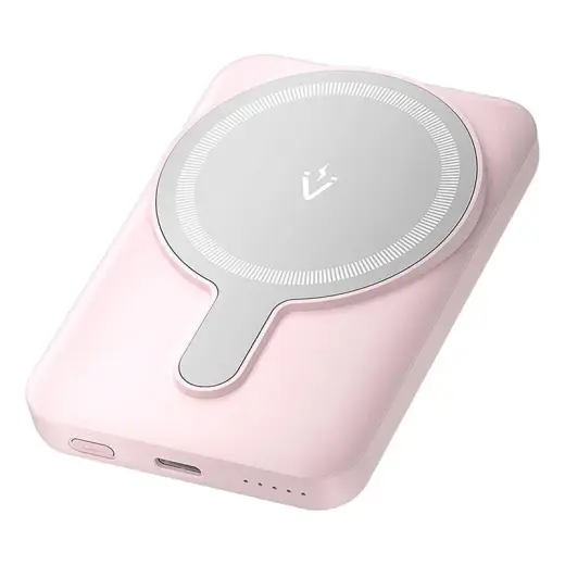 Vention FHSP0 external battery (powerbank) | 5000 mAh | 20W | USB-C, MagSafe | pink
