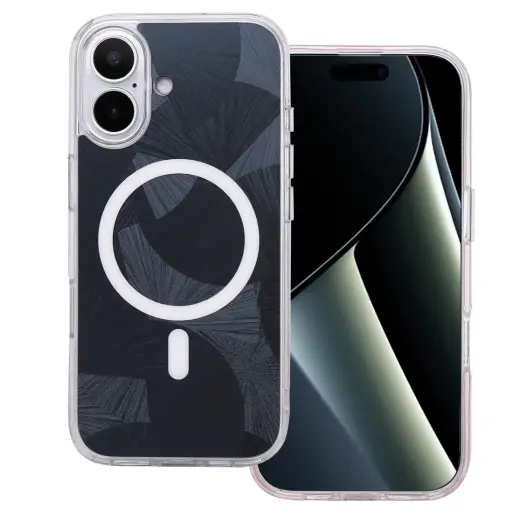 Flash Mag phone case with MagSafe support for iPhone 17 black