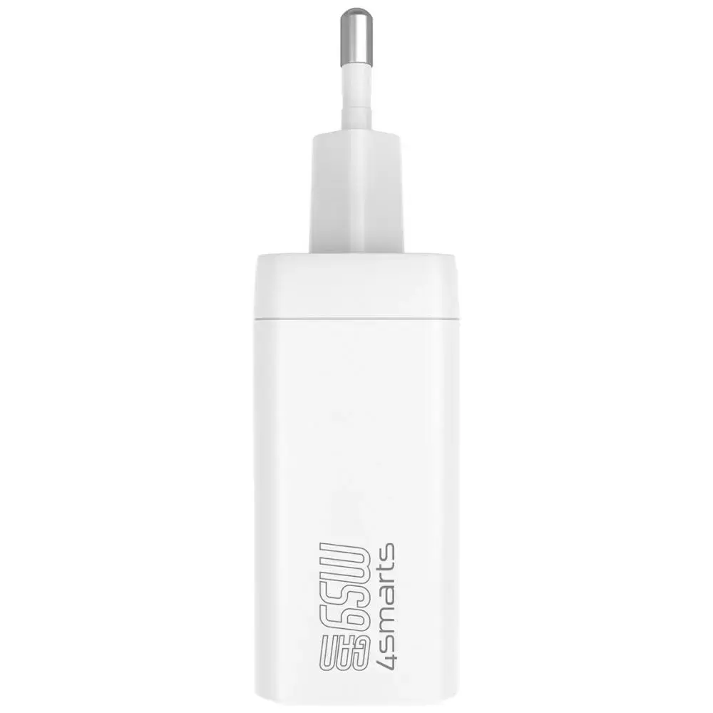 4smarts PDPlug Slim Jojo tīkla lādētājs | 65W | PD, GaN | USB-C | balts