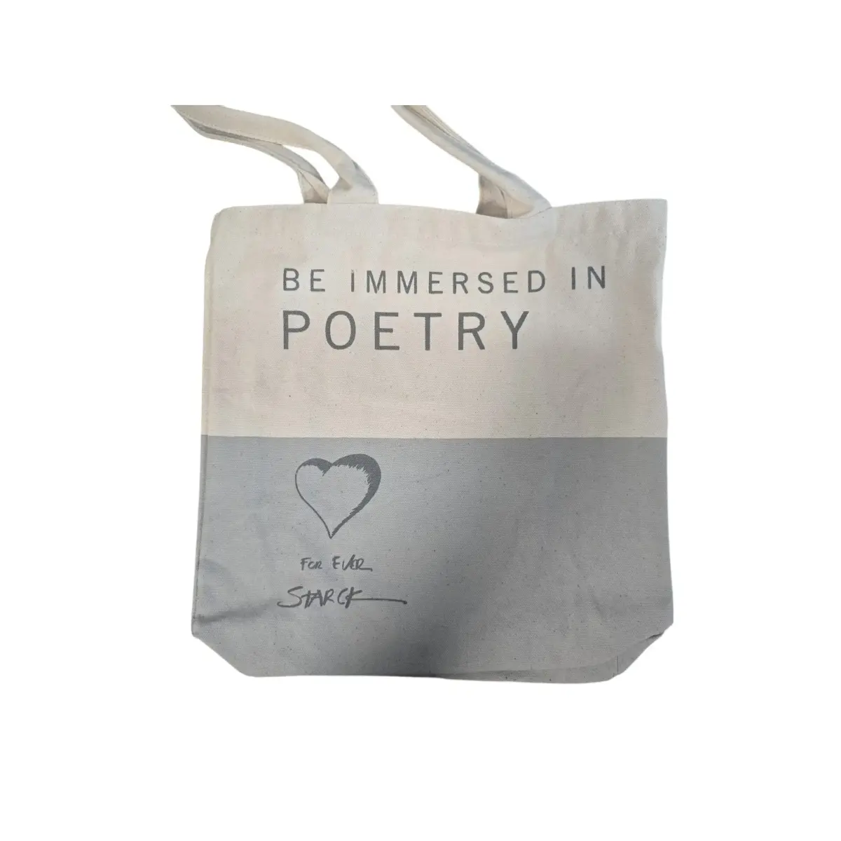Philippe Starck, For Ever, GWP Textile Bag, Cream