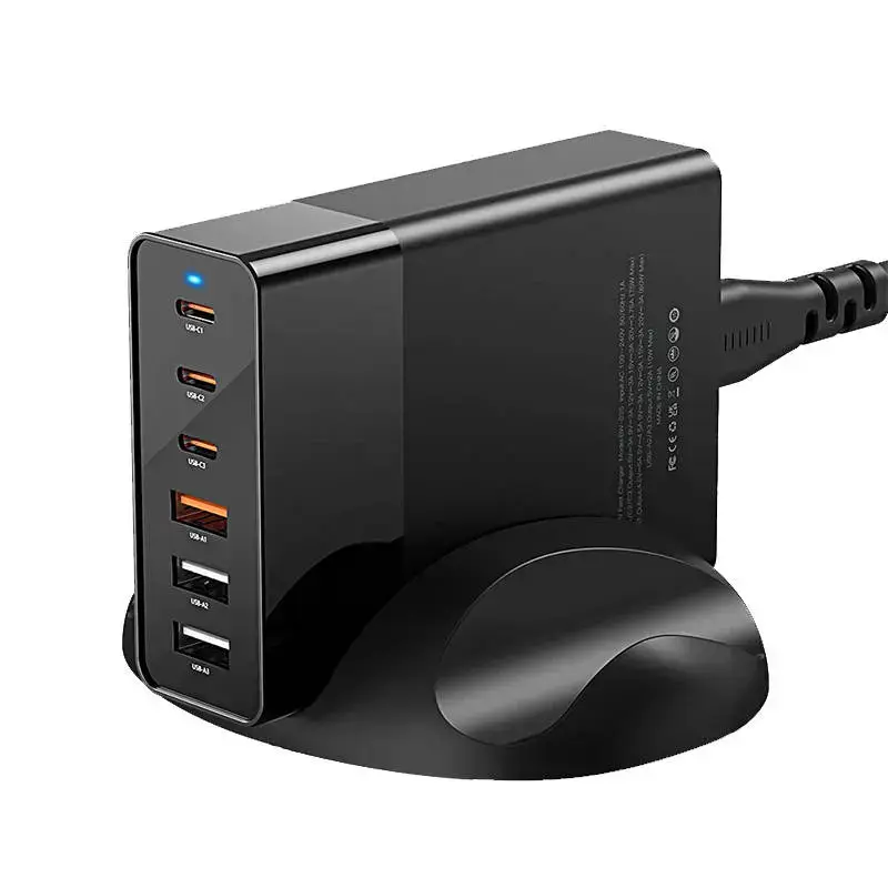 Blitzwolf BW-S25 tīkla lādētājs | 75W | USB-A, USB-C | melns
