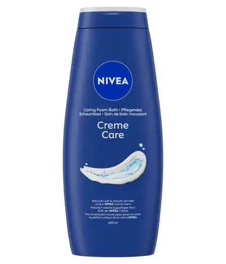 Nivea Cream Care Foam Bath – 650ml