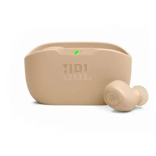 JBL Wave Buds In-Ear Headphones - Beige