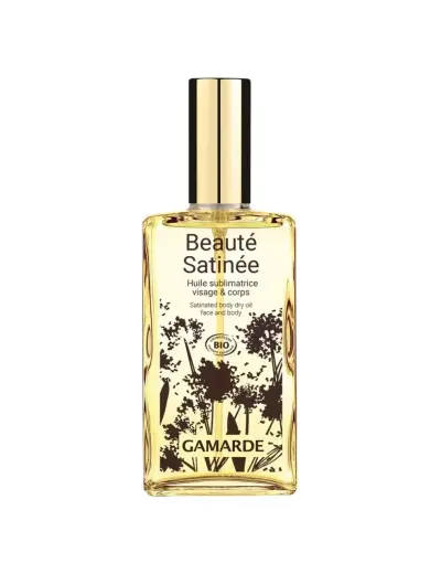 Gamarde, Beauty Satinee, Bio, Dry Oil, Hydrates, Fragrance, Dry Body Oil, 100 ml