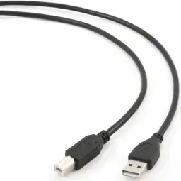 Kabelis Gembird USB Male - USB Male B 3m Black