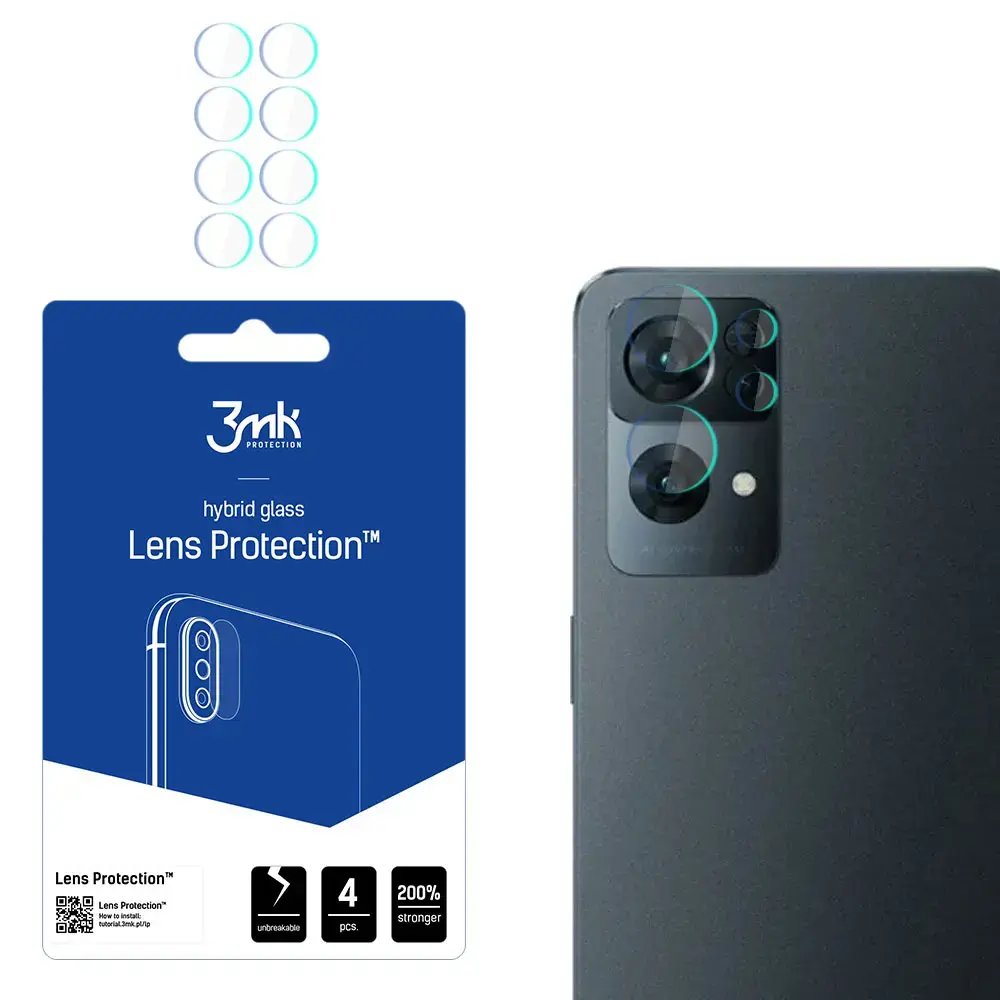 Oppo Reno 7 Pro 5G - 3mk Lens Protection™ screen protector