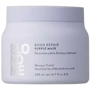 Schwarzkopf Professional BlondMe Bond Repair Purple Mask - Neutralizing mask for blonde hair 500ml