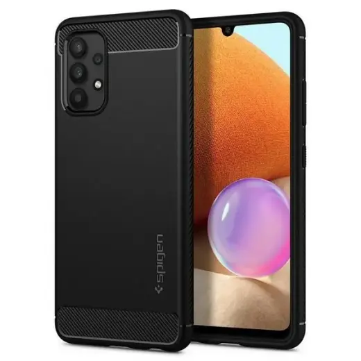 Spigen Rugged Armor Sam A725 A72 czarny|black ACS02324