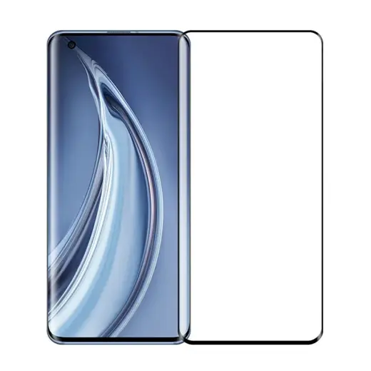 Tempered Glass 9D aizsargstikls pilnam ekrānam Xiaomi Mi 10T | Mi 10T Pro 5G melns