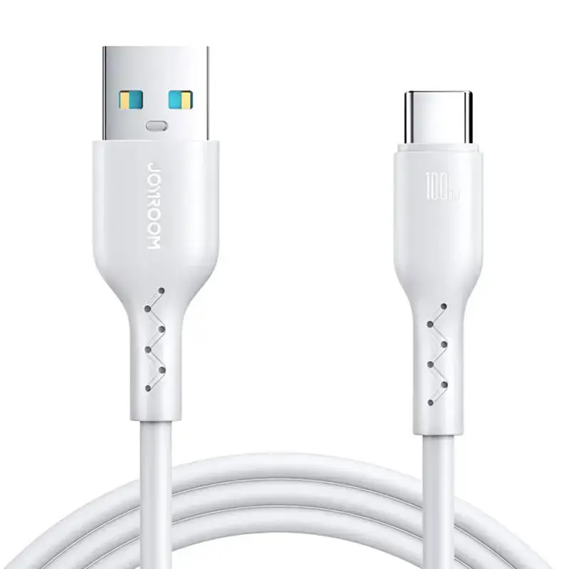 Cable Flash Charge USB to USB-C Joyroom SA26-AC36| 100W | 1m (white)
