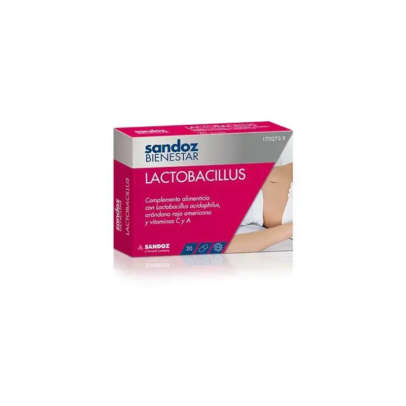 SANDOZ Bienestar Lactobacillus 20caps (8470001702739)