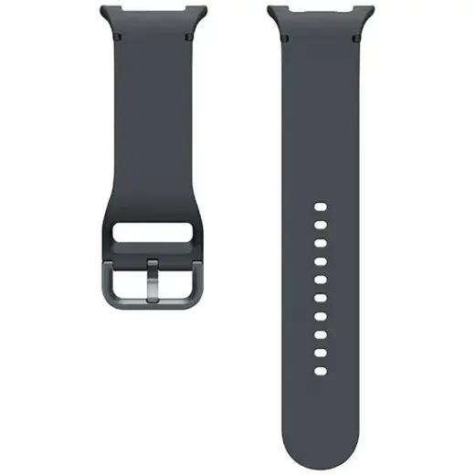 Samsung Sport išmaniojo laikrodžio dirželis Galaxy Watch8/Watch8 Classic | silikoninis | pilkas