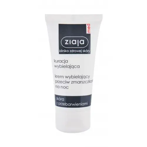 Ziaja Med Whitening Anti-Wrinkle 50 Ml нощен крем за лице за жени