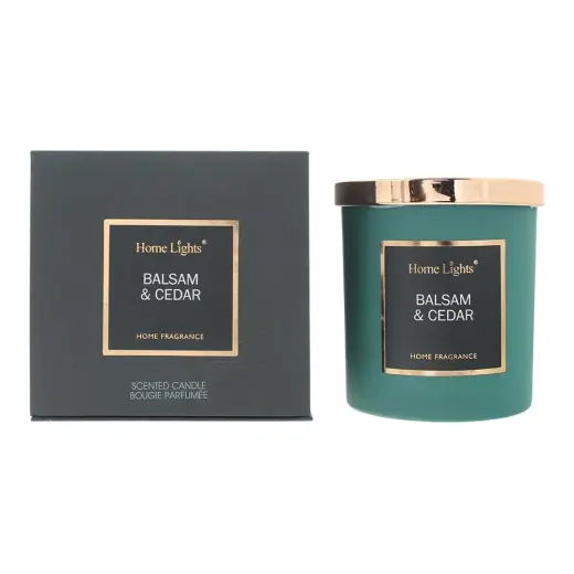 Home Lights, Balsam & Cedar, Scented Candle, 215 g