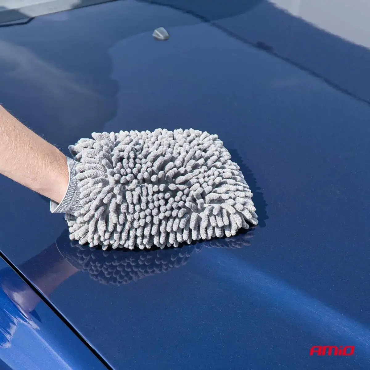 Microfiber cleaning gloves Cwash-09