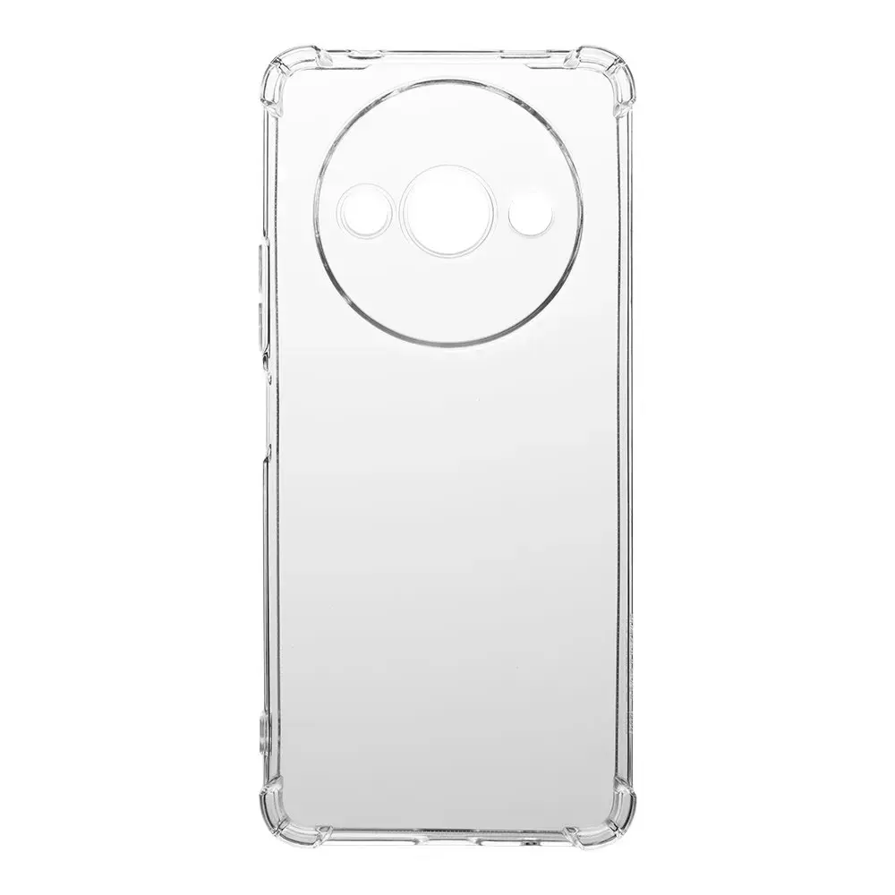 Tactical TPU Plyo Cover for Xiaomi Redmi A3 2024 Transparent