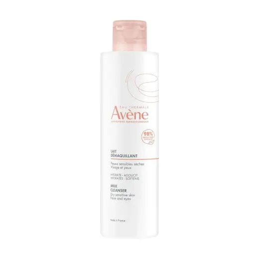 Avene, Les Essentiels, Makeup Removing, Cleansing Milk, For Face & Eyes, 100 ml